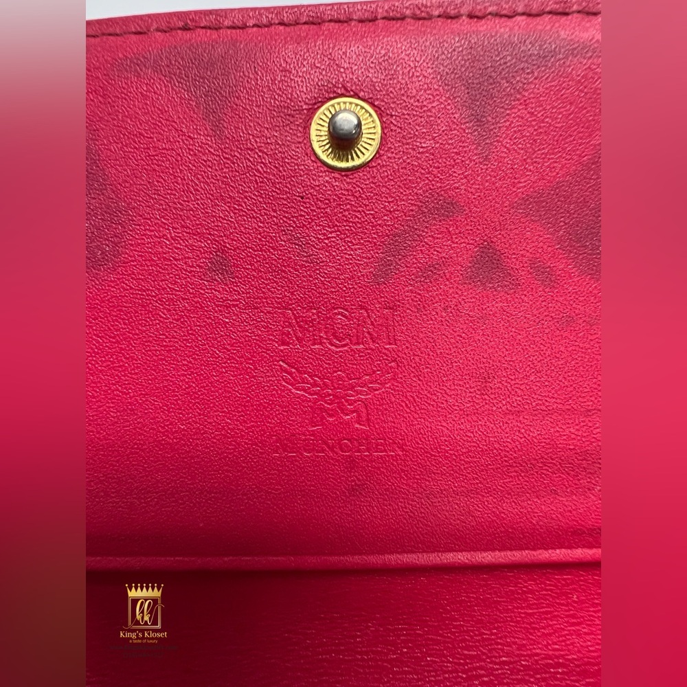 MCM Quilted Patent Leather Wallet - Picture 10 of 14